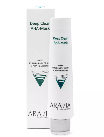 ARAVIA Professional Deep Clean Маска очищающая с глиной и AHA-кислотами для лица