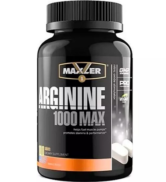 Аминокислота Maxler Arginine 1000 Max