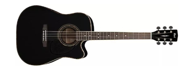 Электроакустическая гитара Cort AD880CE Black