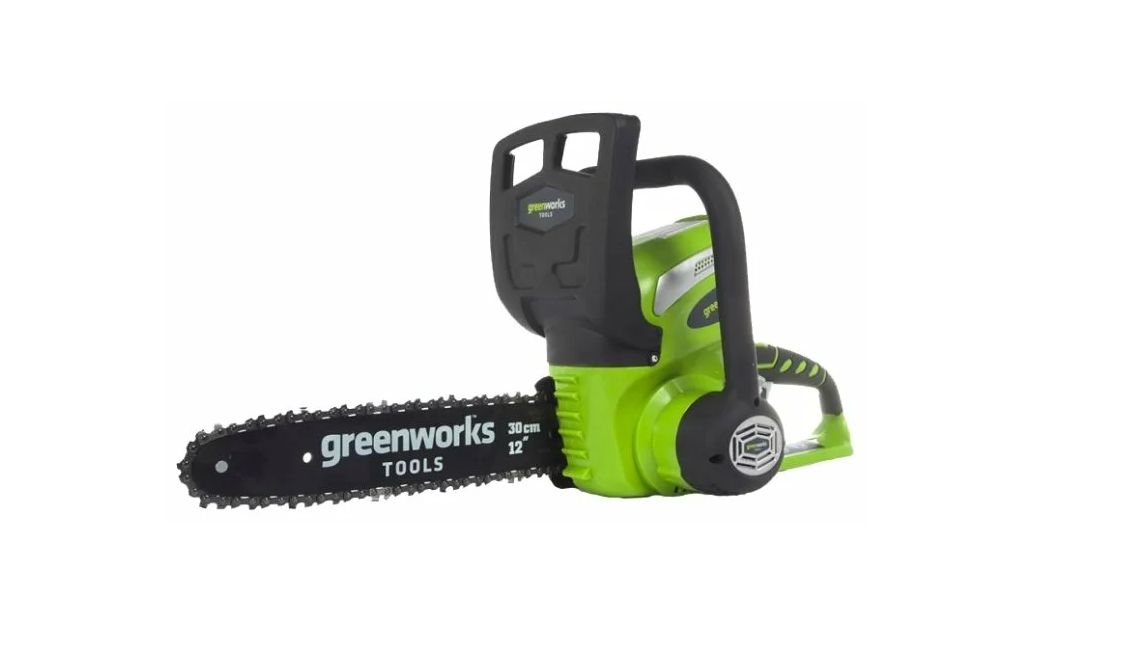 Аккумуляторная цепная пила Greenworks G40CS30