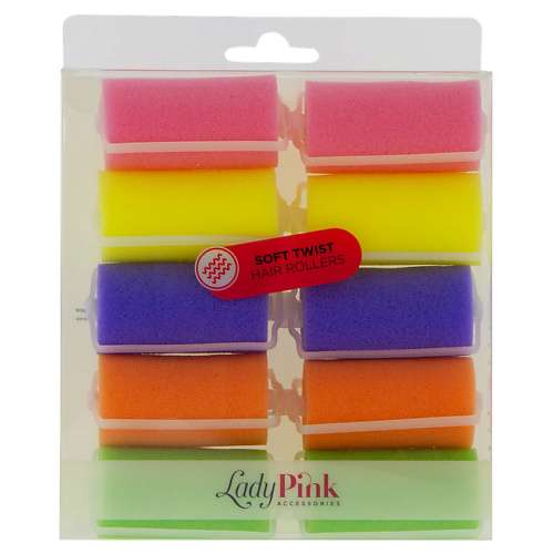 Мягкие бигуди LADY PINK BASIC D 30 разноцветные
