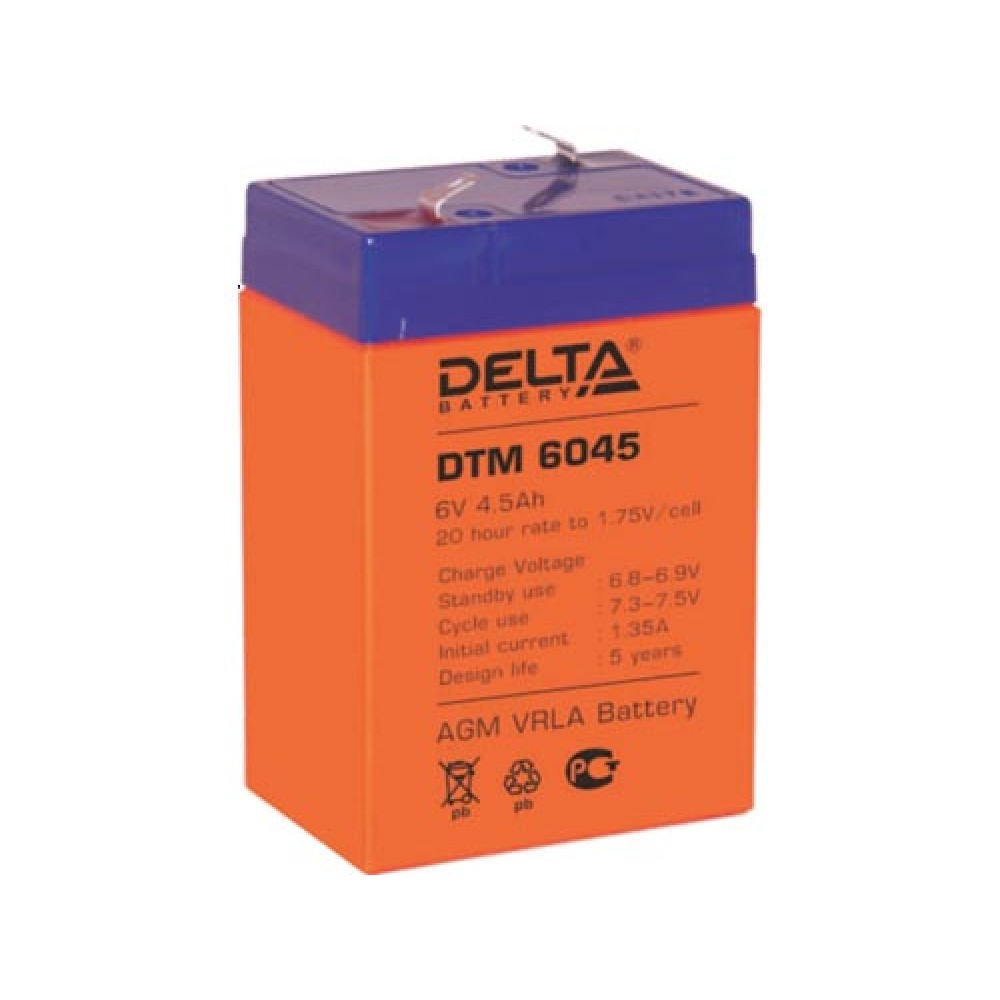 Аккумуляторная батарея DELTA Battery DTM 6045