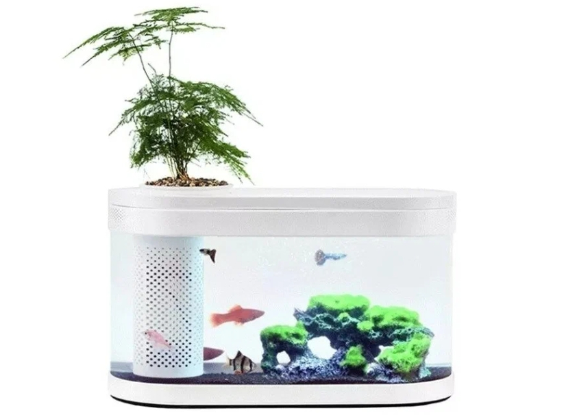 Домашний аквариум Xiaomi Geometry Fish Tank Aquaponics Ecosystem