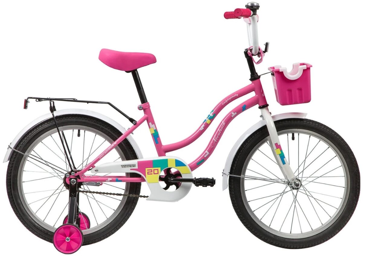 Велосипед для девочек Novatrack Tetris 20