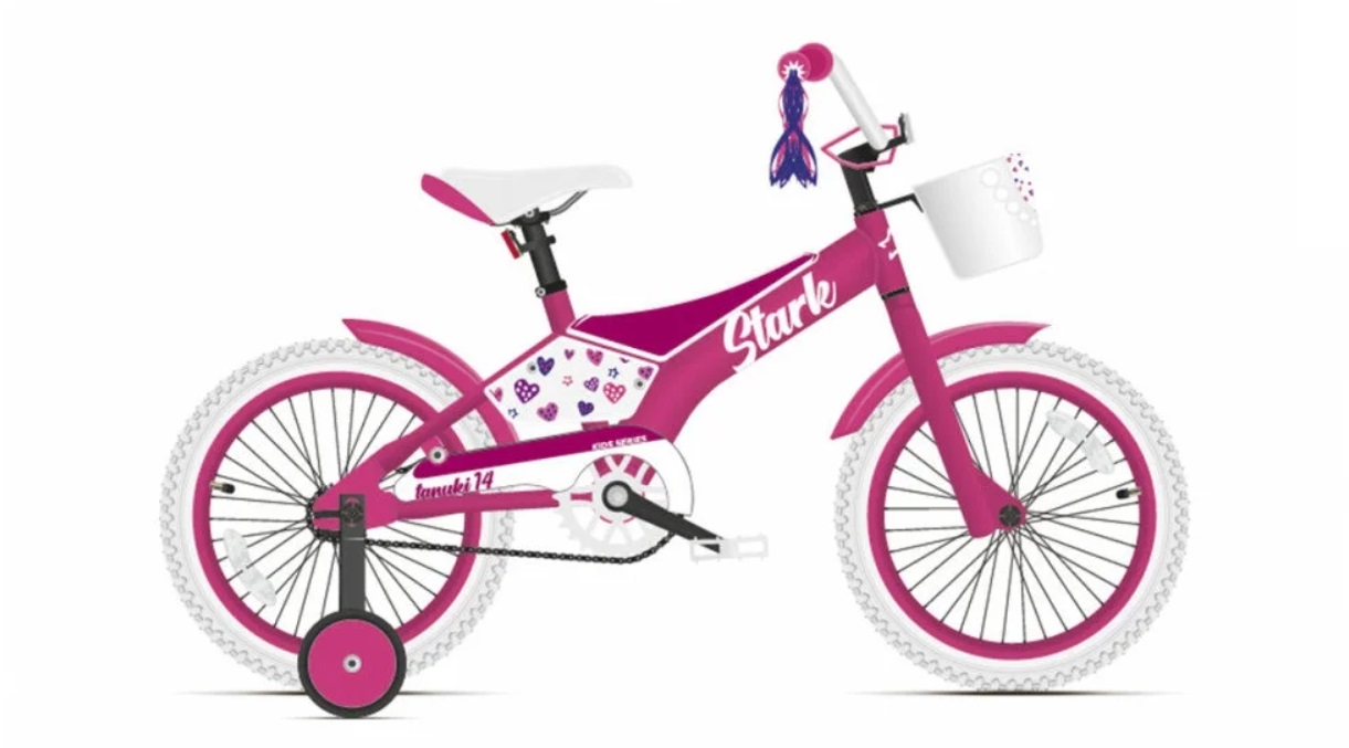 Велосипед для девочек STARK Tanuki 14 Girl