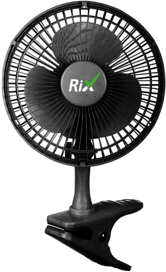 Настольный вентилятор Rix RDF-1500B/W