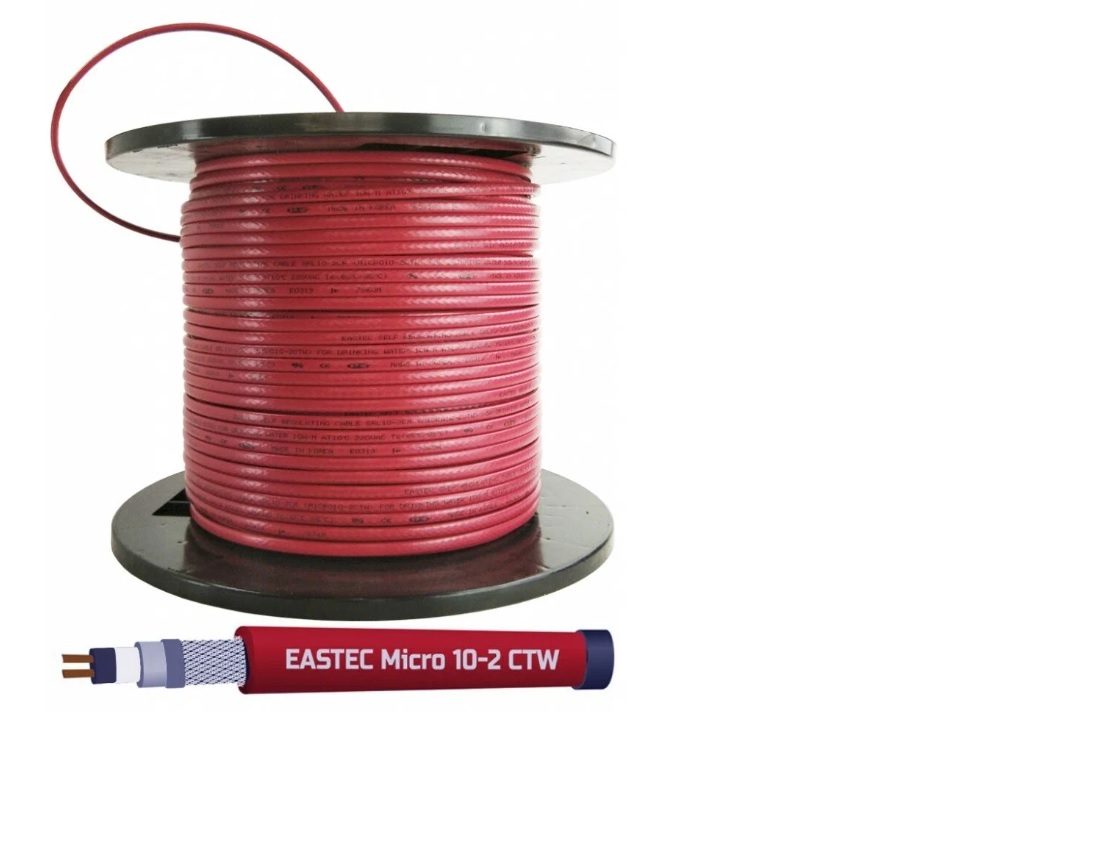 Греющий кабель для водостока Eastec MICRO 10-CTW