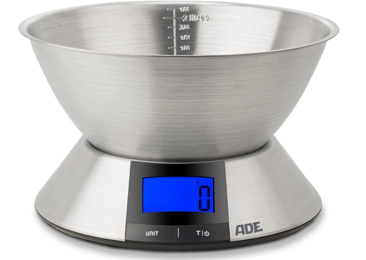 Кухонные электронные весы ADE Hanna KE1702 stainless steel