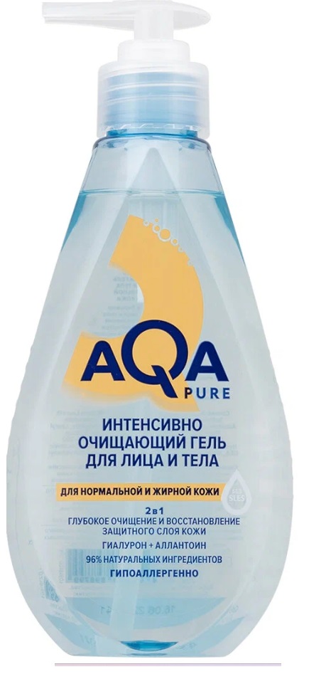 Гель для умывания для жирной кожи AQA Pure