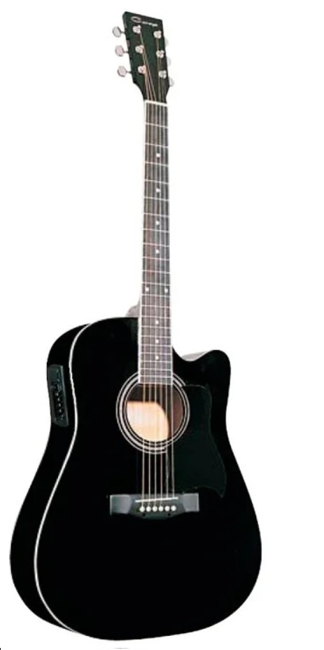 Электроакустическая гитара Caraya F641EQ-BK