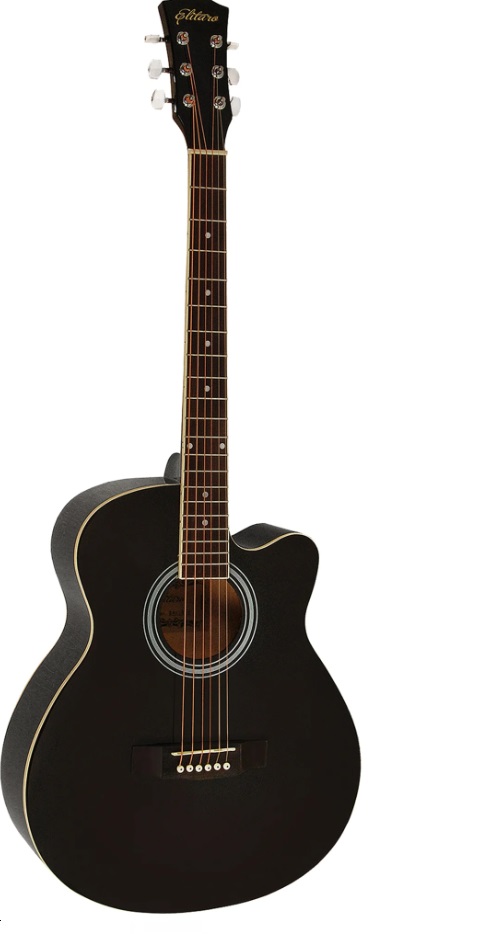 Вестерн гитара Elitaro E4010C BK