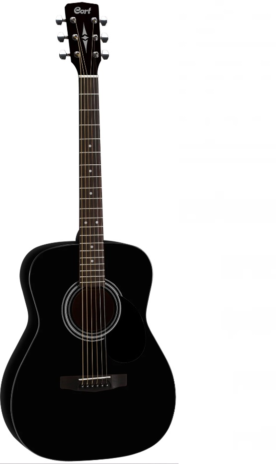 Вестерн гитара Cort AF510 Black Satin