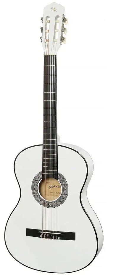 Акустическая гитара для начинающих Martin Romas JR-N36 WH