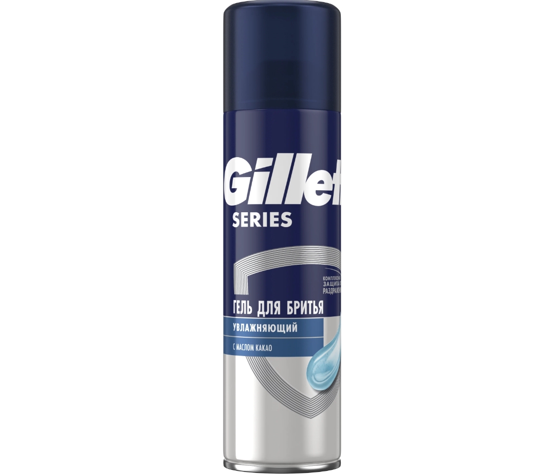 Мужской гель для бритья Gillette Series Moisturizing