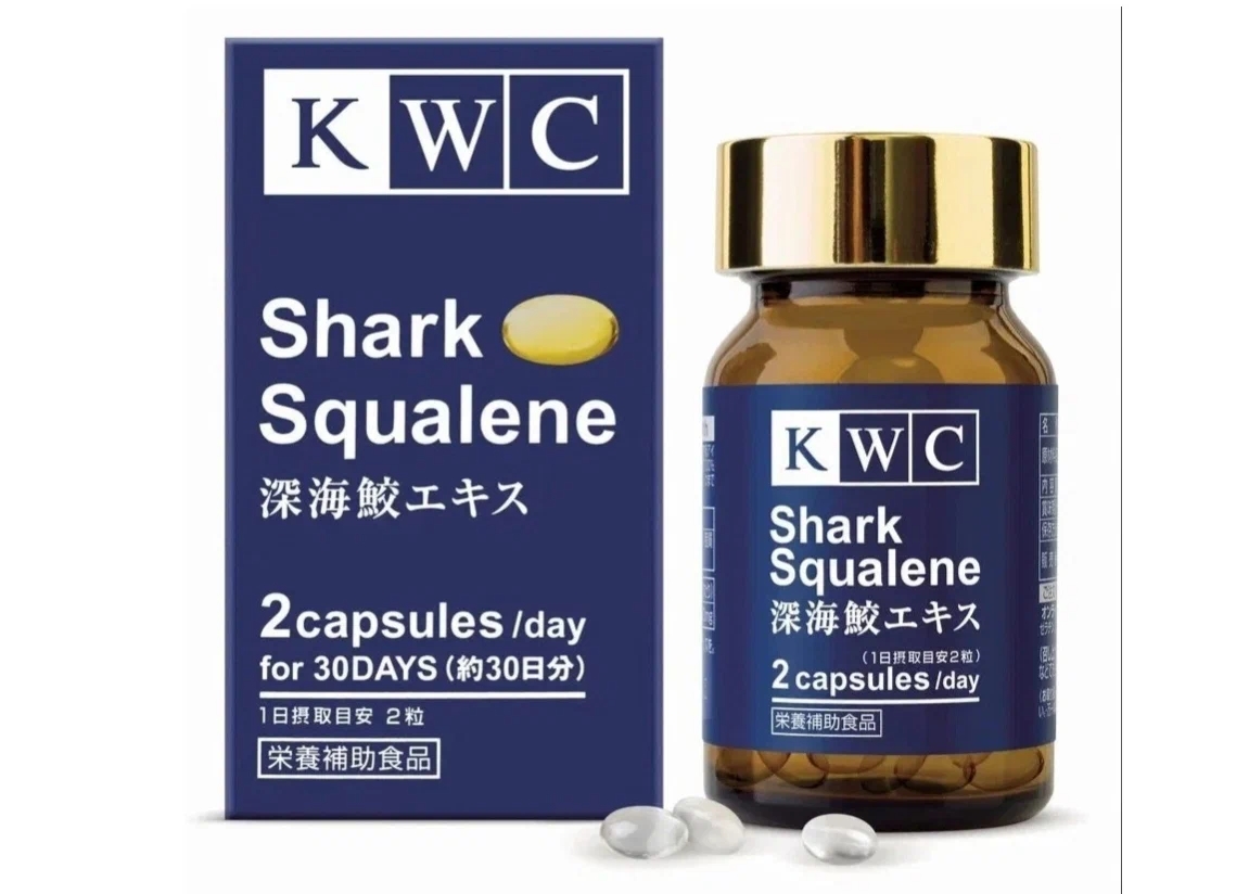 Японские витамины KWC Shark Squalene