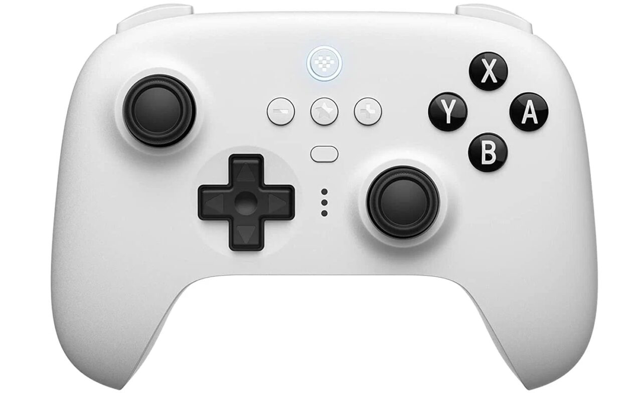 Белый геймпад 8BitDo Ultimate Bluetooth Controller