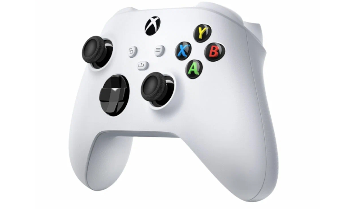 Белый геймпад Microsoft Xbox Series