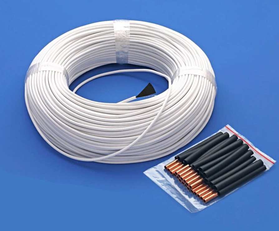 Греющий кабель резистивный BixtonHeat White