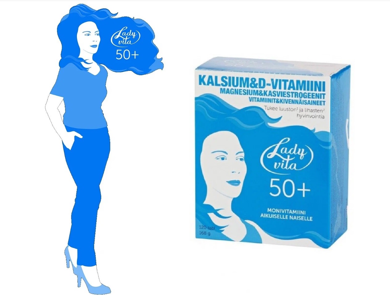 Витамины для женщин Lady vita 50+