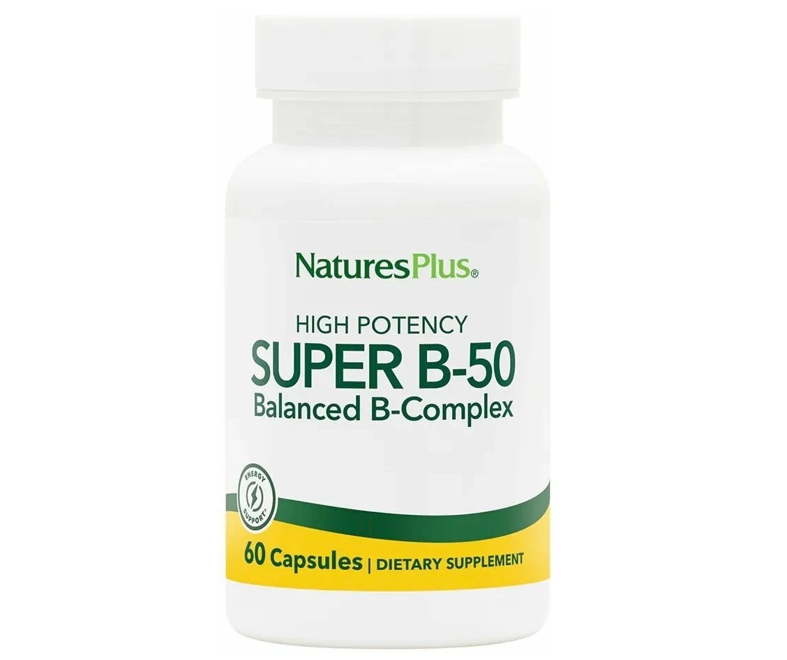 Витамины от нервов Natures Plus Super B-50