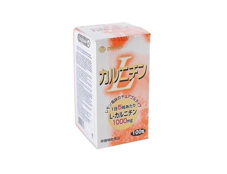 Витамины для взрослых японские L-карнитин с витамином В2