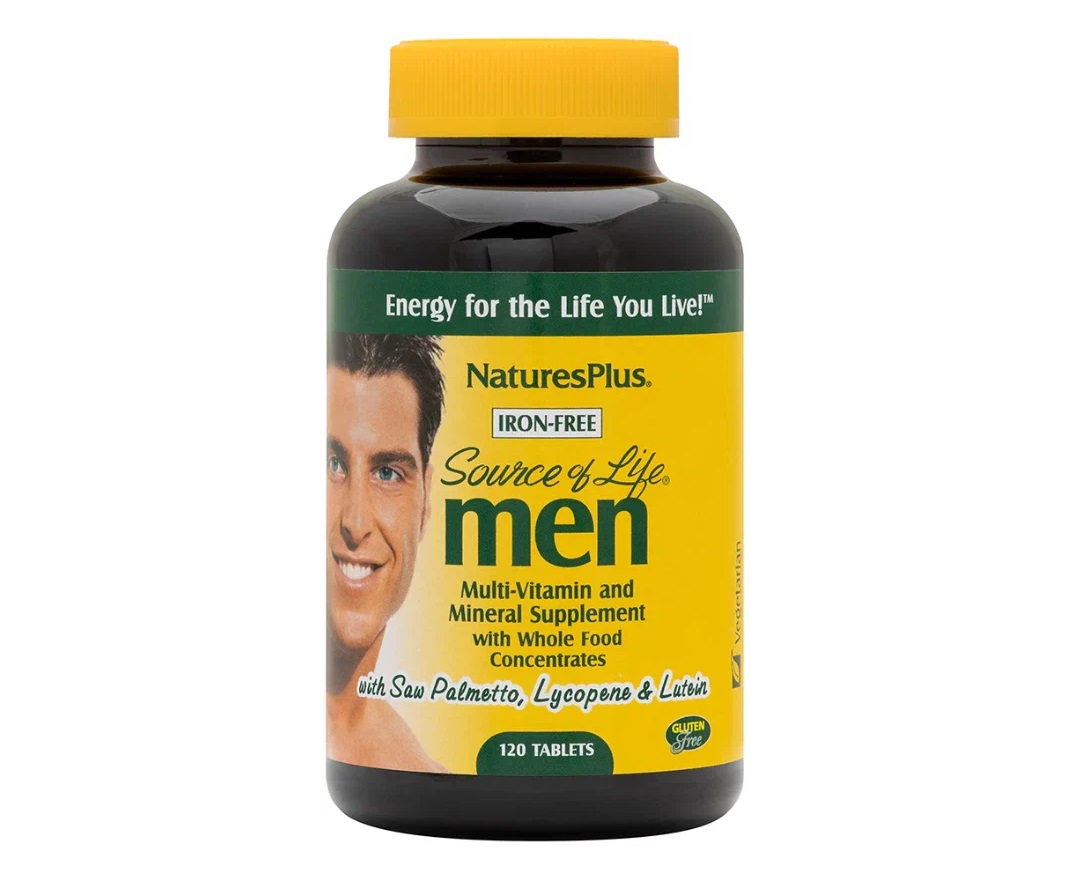 Мужские витамины NaturesPlus Source of Life Men