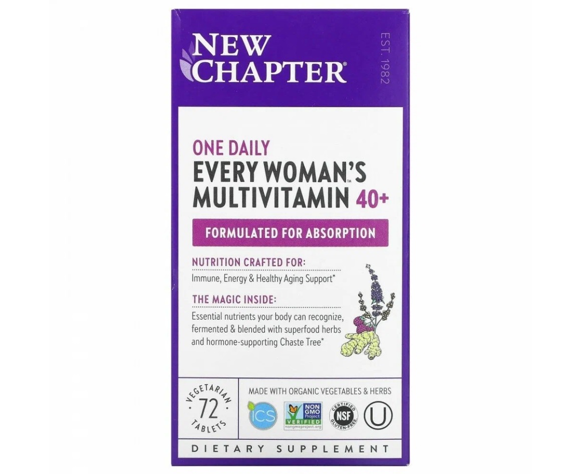 Витамины для женщин New Chapter, 40+ Every Woman
