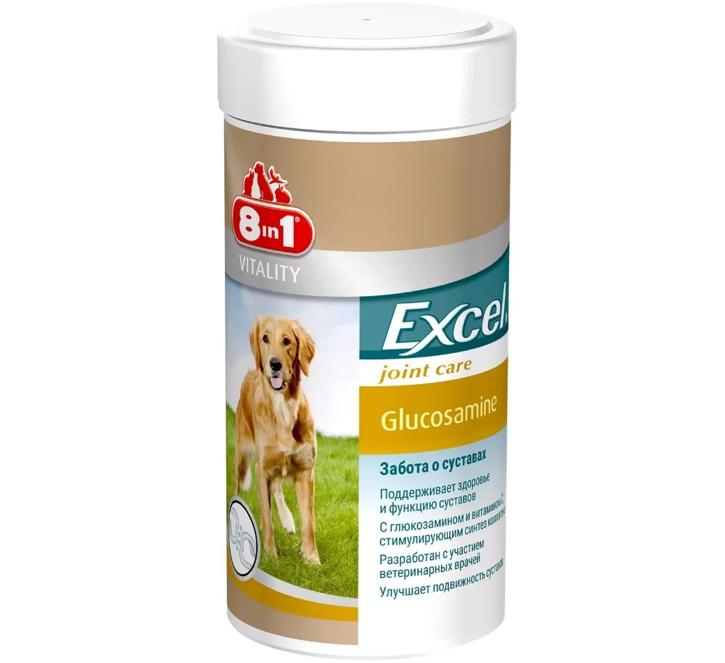 Витамины для собак 8 In 1 Excel Glucosamine