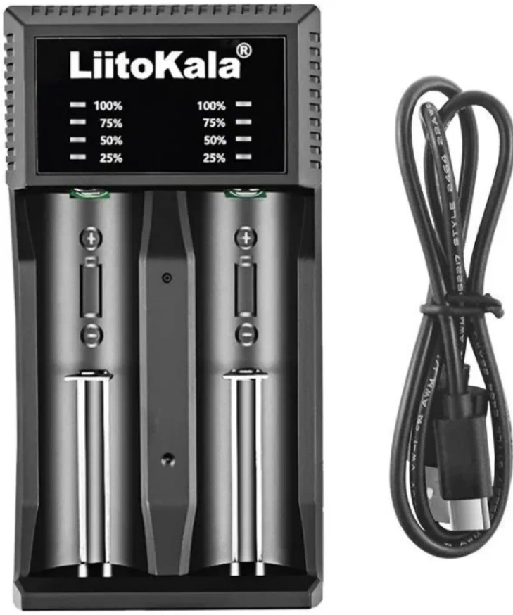 Зарядка для аккумуляторов 18650 LiitoKala Lii-C2
