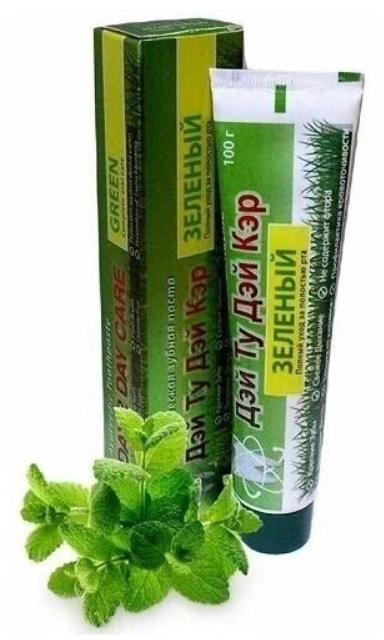 Day 2 Day Care Green Ayurvedic Toothpaste