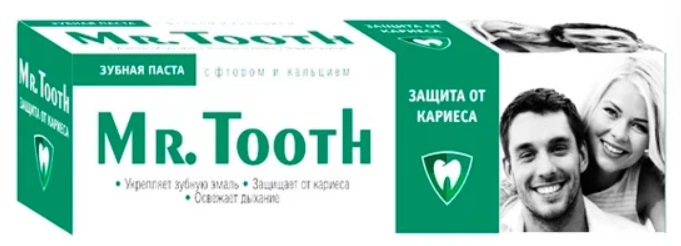 Зубная паста от кариеса Mr.Tooth