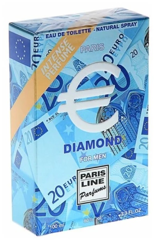 Духи 100 мл Euro Diamond Intense Perfume