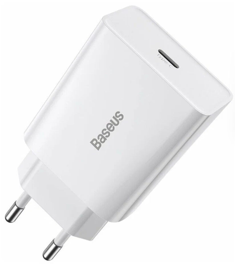 Мощная зарядка для телефона Baseus PD Type-C USB-C Speed mini 1C 20W