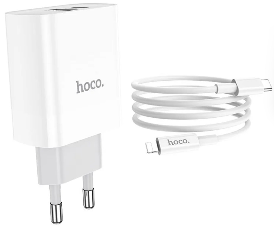 Зарядка для телефона с кабелем Hoco C80A Rapido