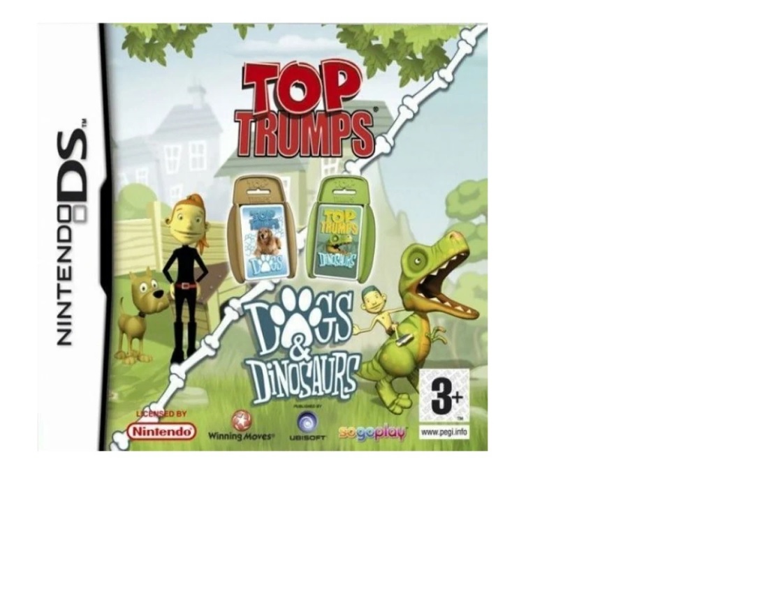Nintendo DS игра Top Trumps: Dogs and Dinosaurs