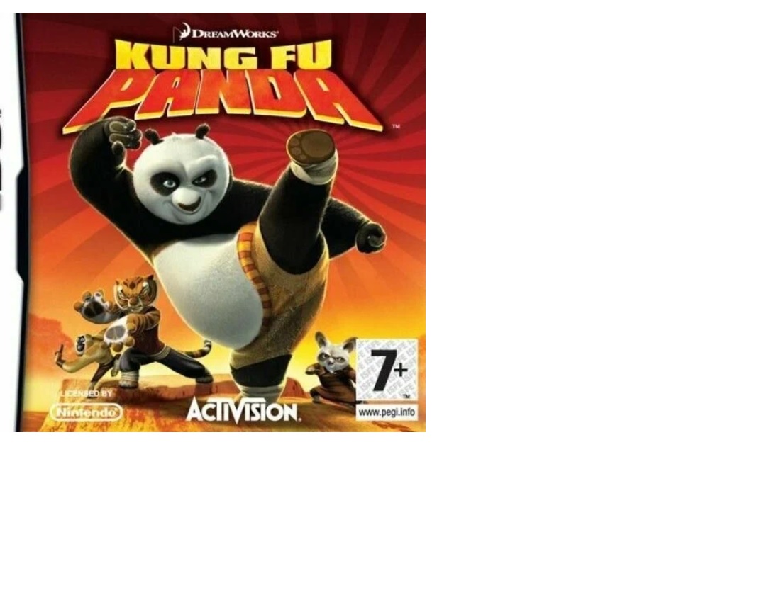Nintendo DS игра Kung Fu Panda