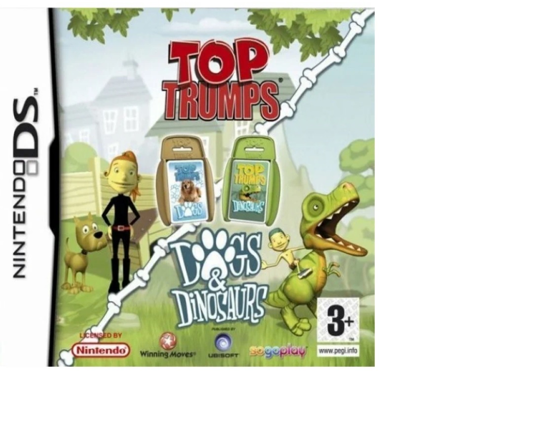 Nintendo DS игра Top Trumps: Dogs and Dinosaurs