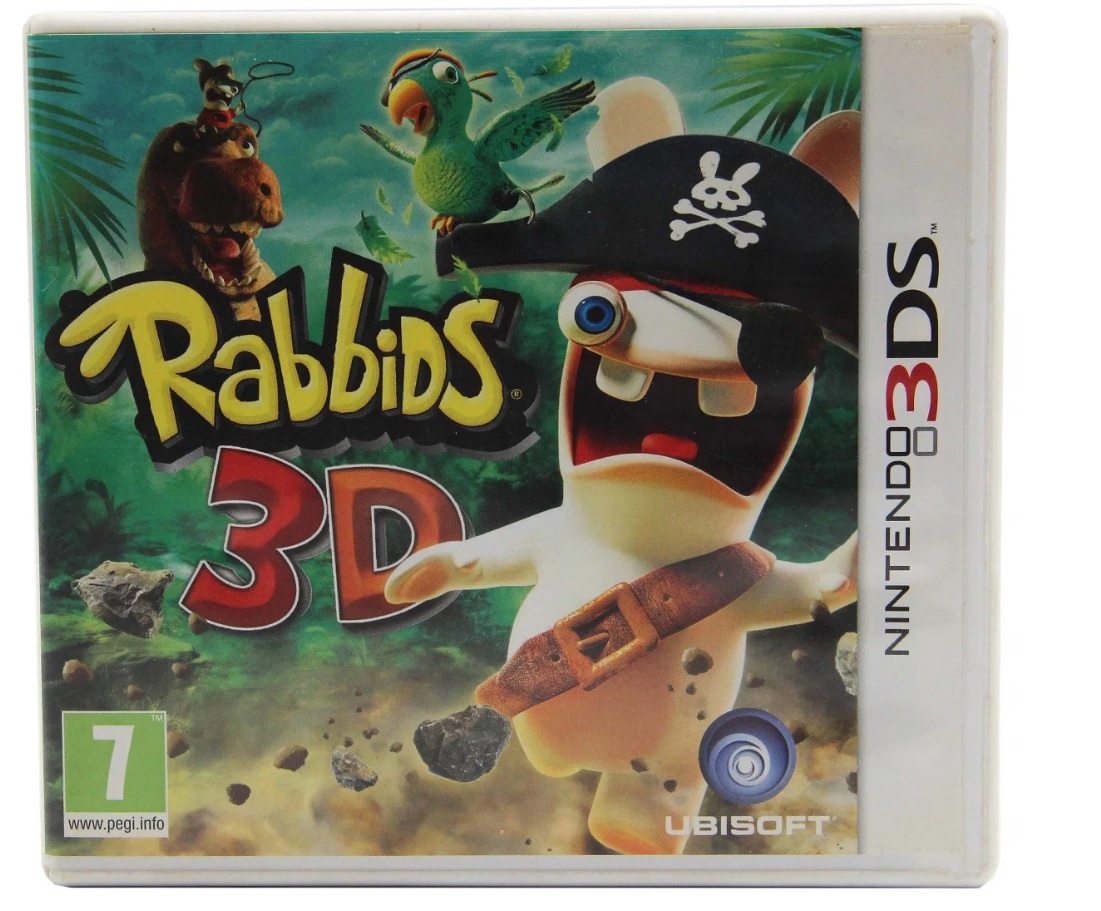 Nintendo 3DS игра Rabbids 3D