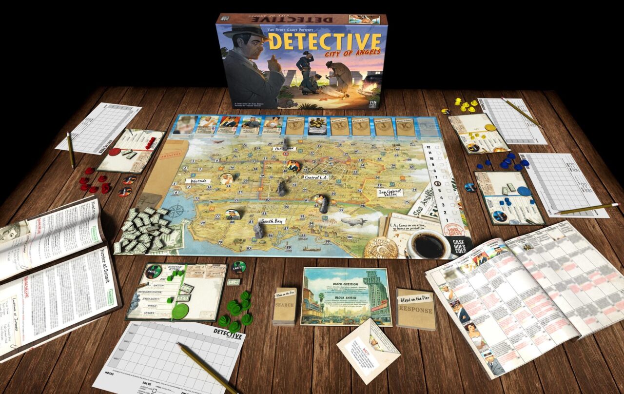 Обзор настольных игр детективов