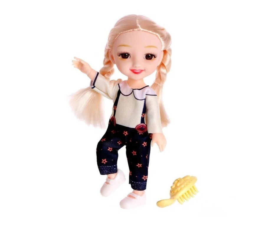 Кукла шарнирная «Мира» с аксессуаром