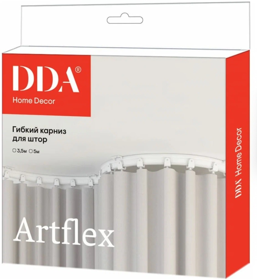 Карниз для штор гибкий DDA ArtFlex