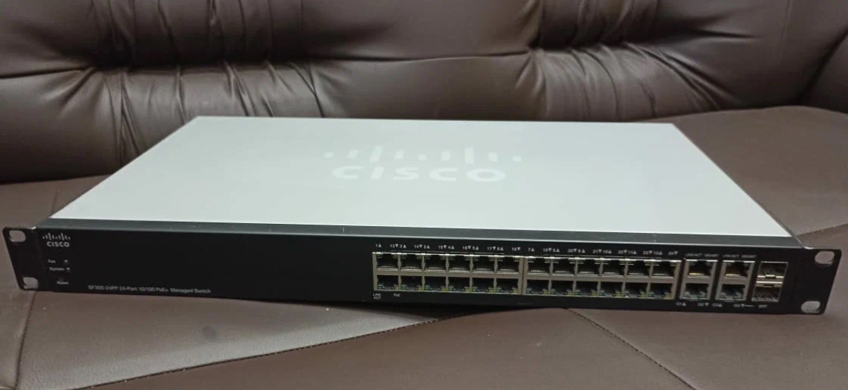 Коммутатор Cisco SF300-24PP-K9