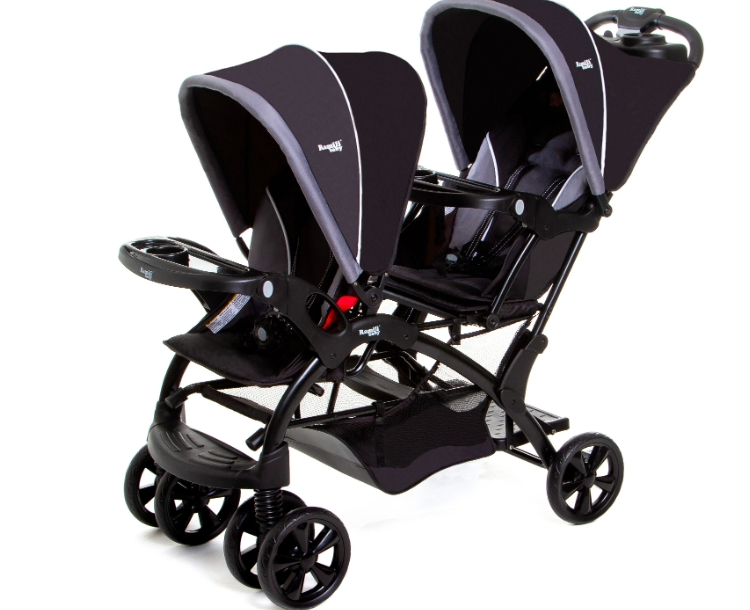 Прогулочная коляска для двойни Ramili Baby Twin ST