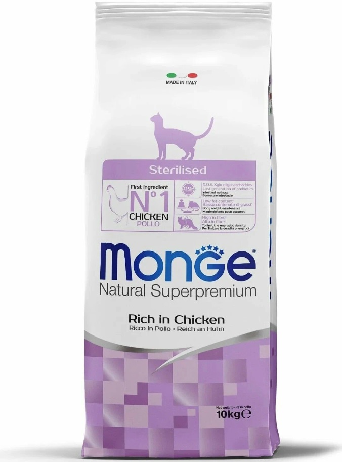 Сухой корм для кошек Monge Natural Superpremium
