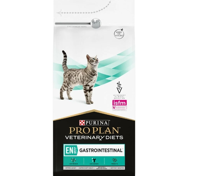 Корм для кошки премиум класса Pro Plan vd en при нарушении пищеварения