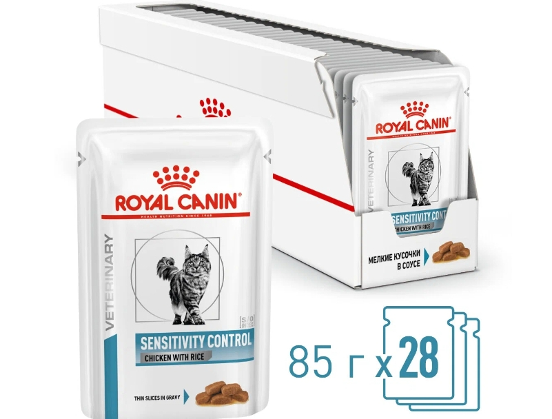Влажный корм для кошек Royal Canin Sensitivity Control Feline